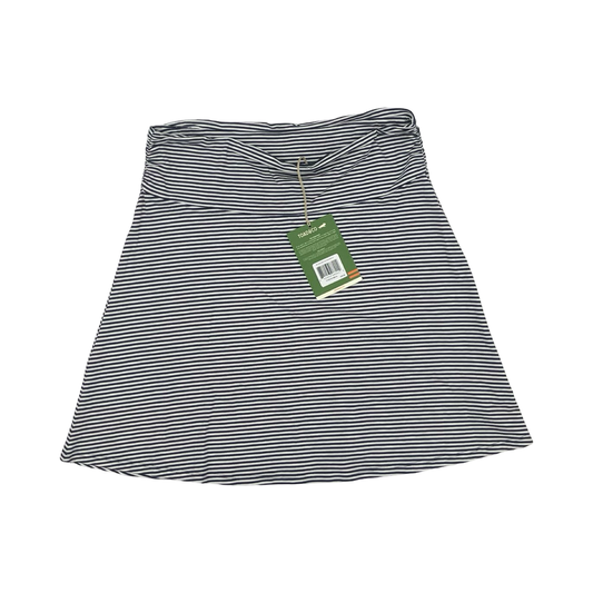Skirt Midi By Toad & Co In Blue & Cream, Size:Xl