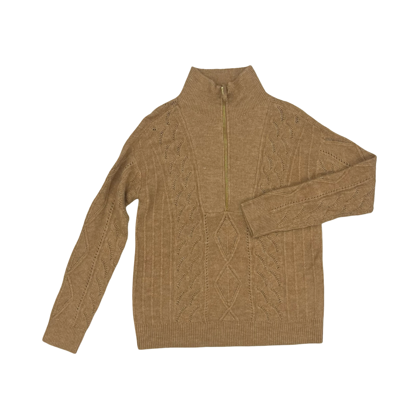 Sweater By Talbots In Brown, Size:Xs