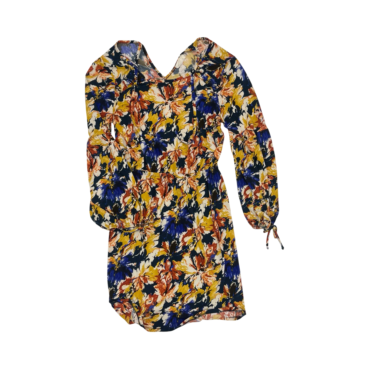 Dress Casual Short By Betseys Boutique Shop In Floral Print, Size:L