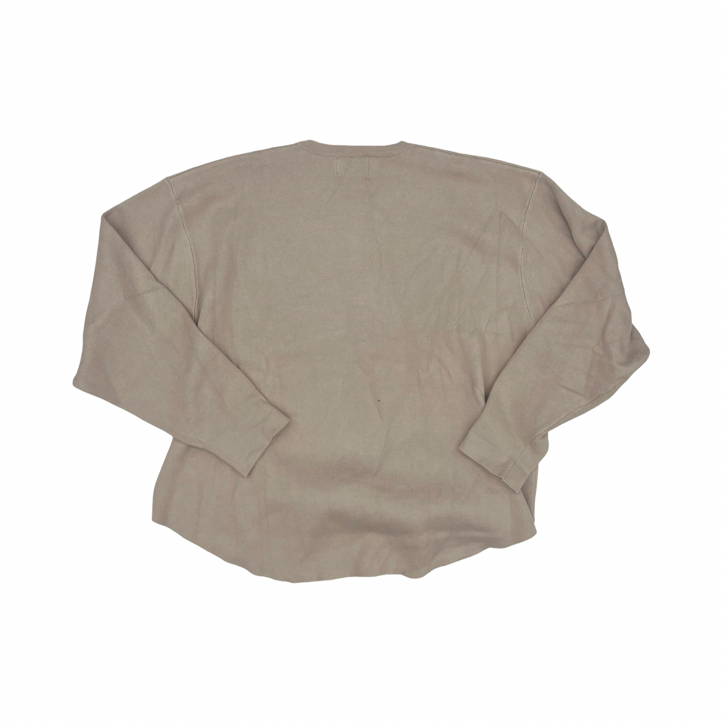 Sweater By Clothes Mentor In Tan, Size:Xl