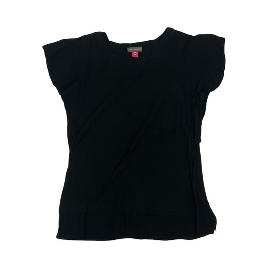 Top Ss By Vince Camuto In Black, Size:Xs
