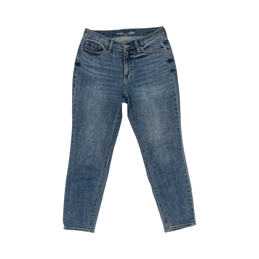 Jeans Straight By Old Navy In Blue Denim, Size:8