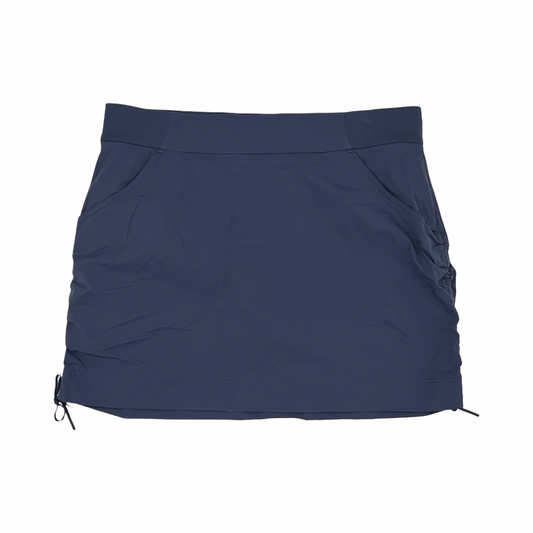 Athletic Skort By Columbia In Blue, Size:Xl