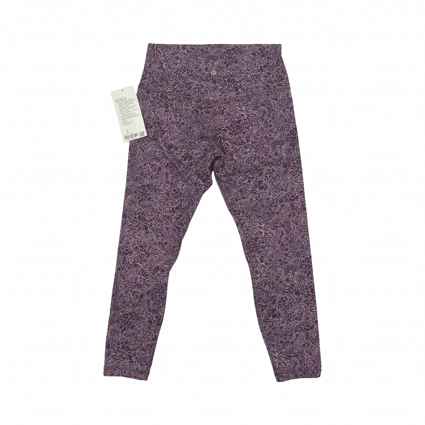 Athletic Leggings By Lululemon In Purple, Size:10