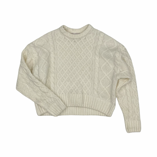 Sweater By Pink Rose In Cream, Size:Xs