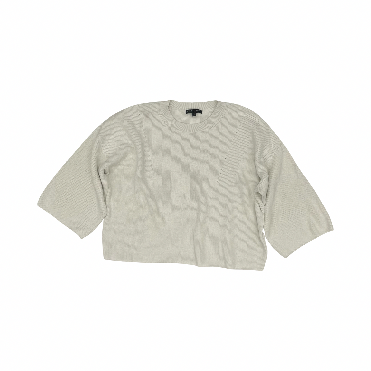 Sweater By Banana Republic In Cream, Size:L