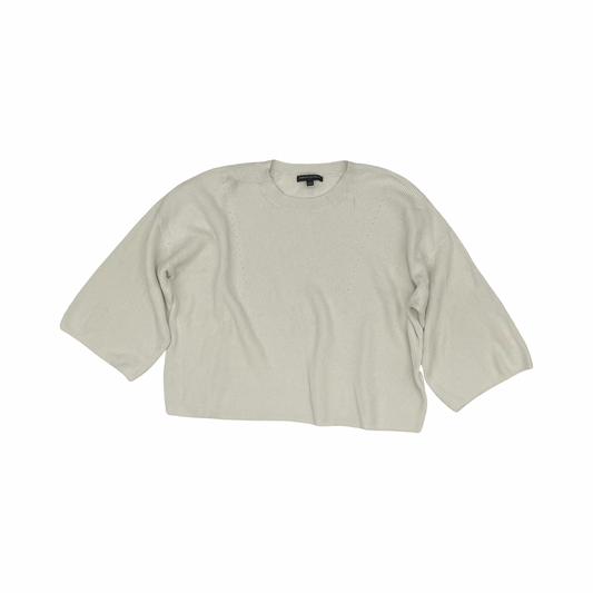 Sweater By Banana Republic In Cream, Size:L