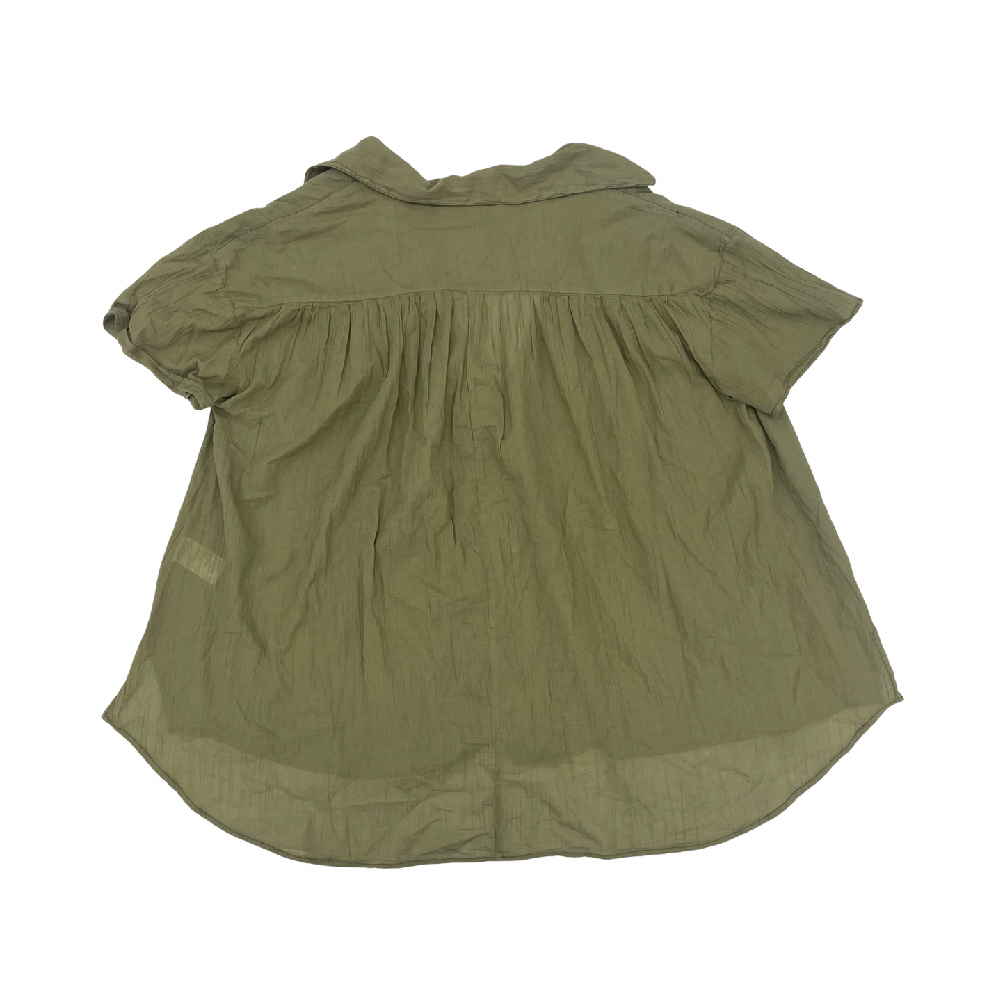 Blouse Ss By We The Free In Green, Size:Xl