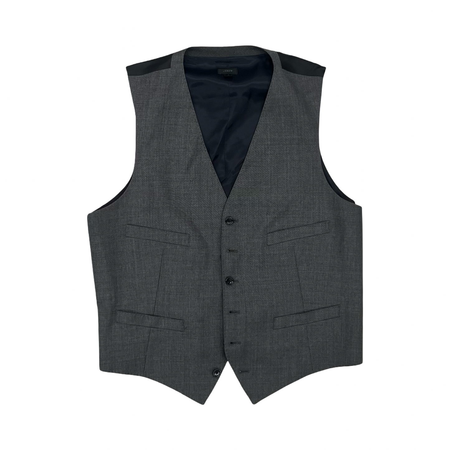 Vest Other By J. Crew In Grey, Size:L