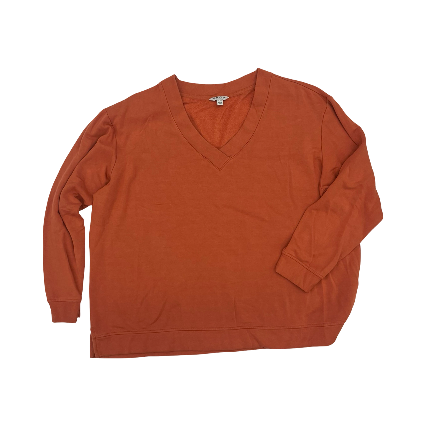 Top Ls By Orvis In Orange, Size:Xxl