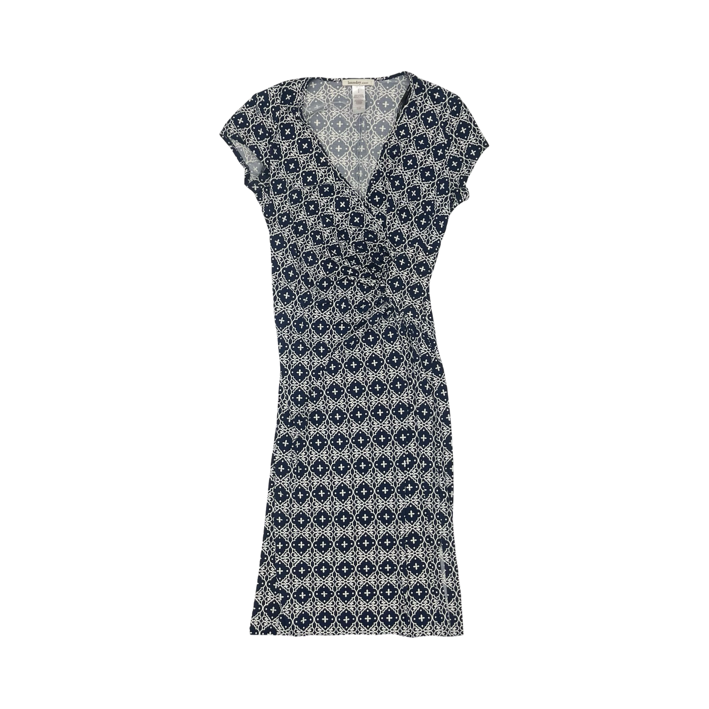 Dress Party Long By Laundry In Blue & White, Size:M