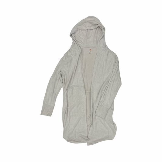 Sweater Cardigan By Mono B In Grey, Size:L