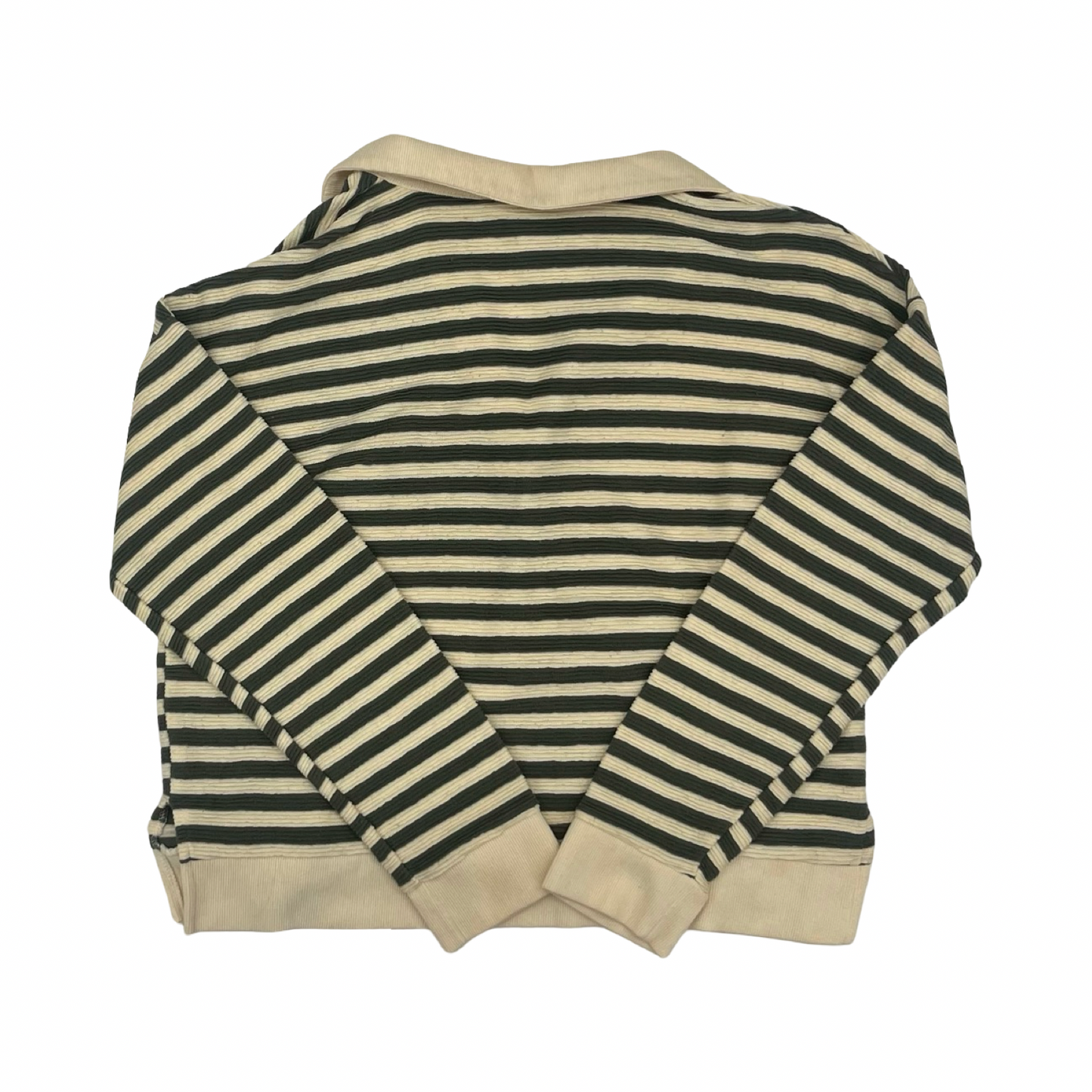 Top Ls By Cato In Cream & Green, Size:L