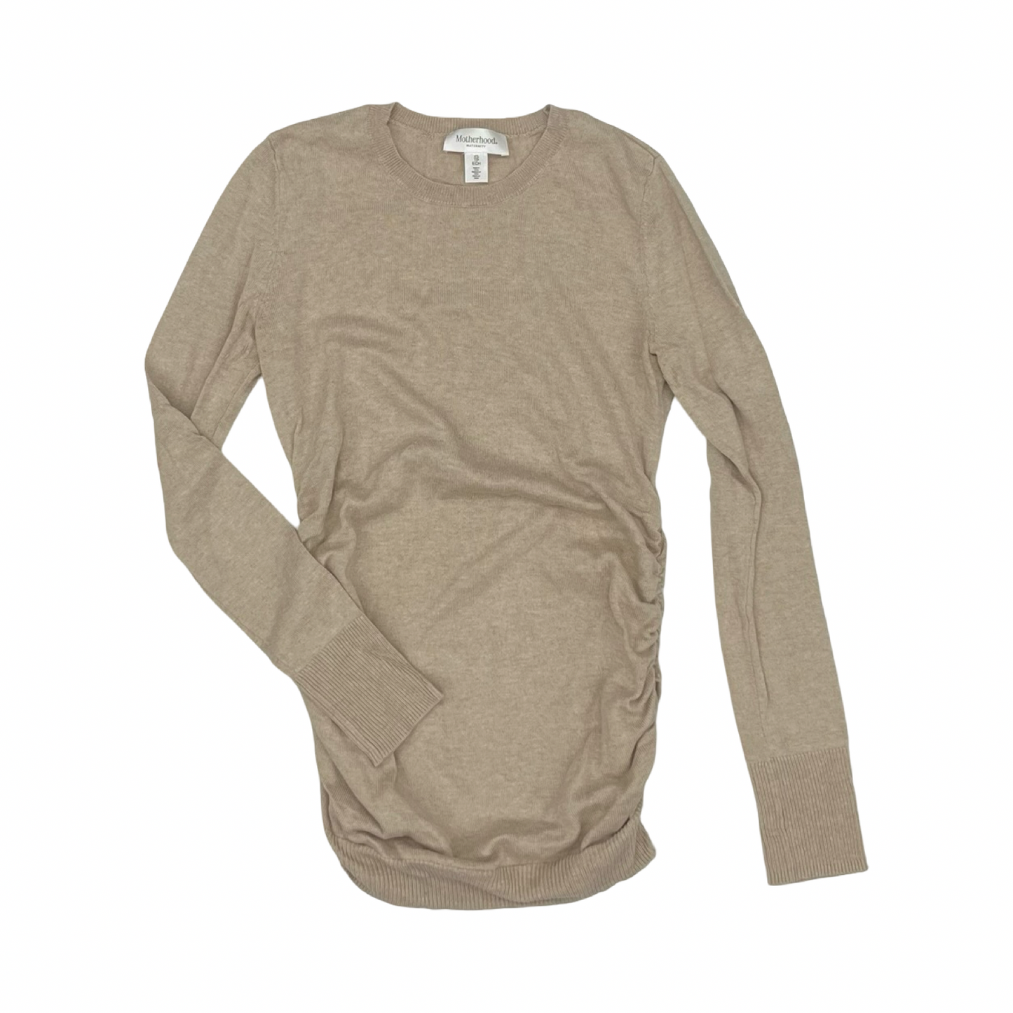 Mat Sweater By Motherhood In Tan, Size:Xs