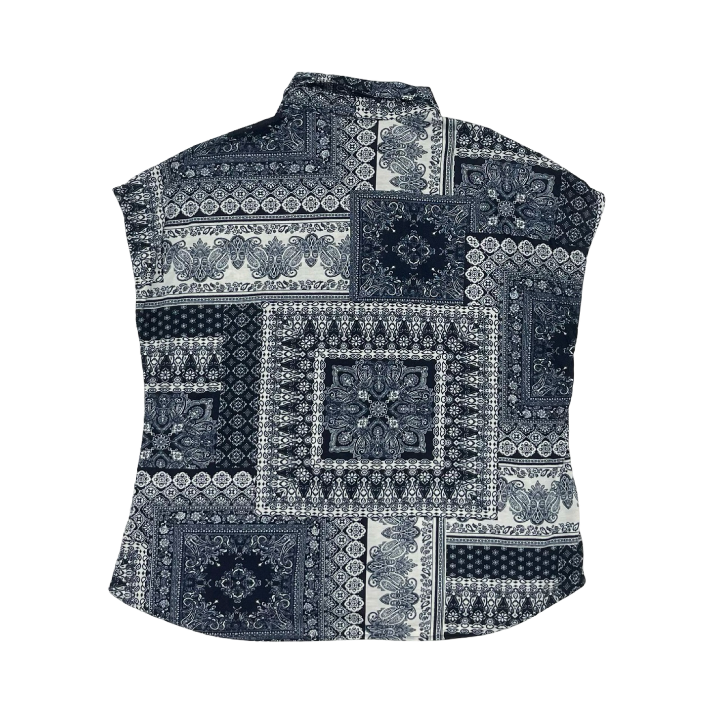 Top Ss By Eden & Olivia In Blue & White, Size:L