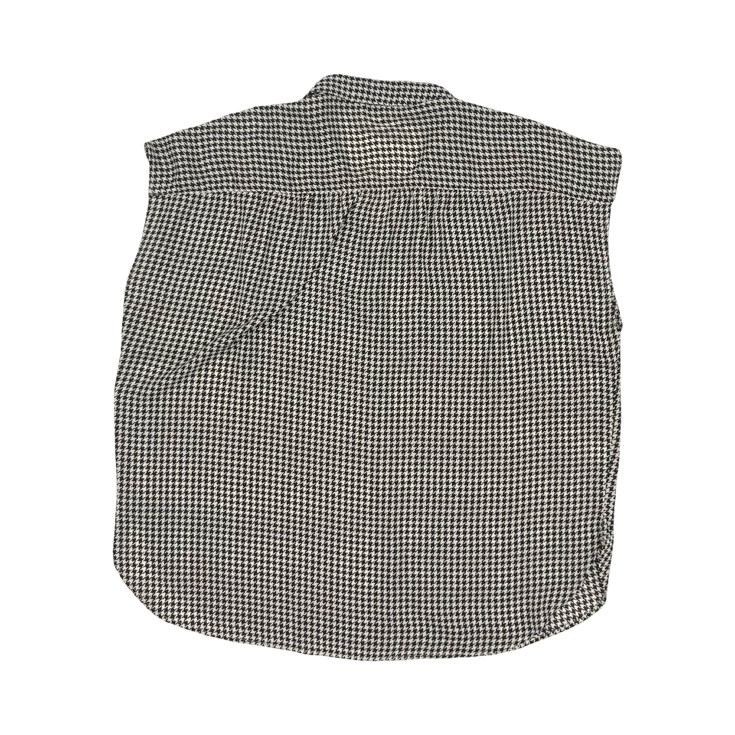 Blouse Ss By Loft In Black & Cream, Size:Xl