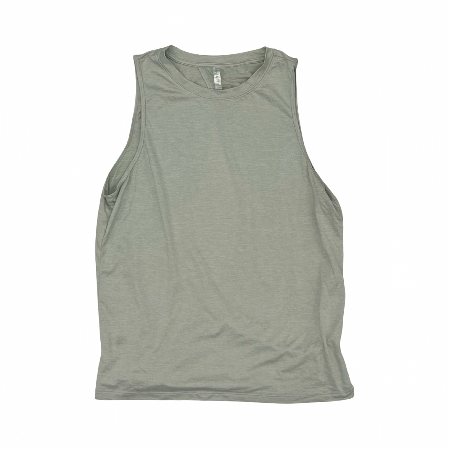 Athletic Tank Top By Fabletics In Grey, Size:M