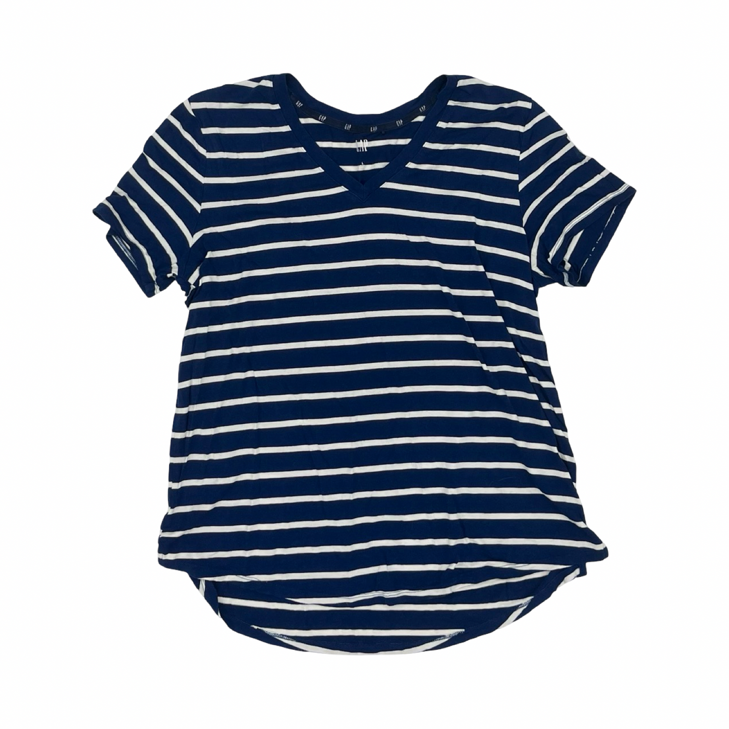 Top Ss By Gap In Blue & White, Size:L