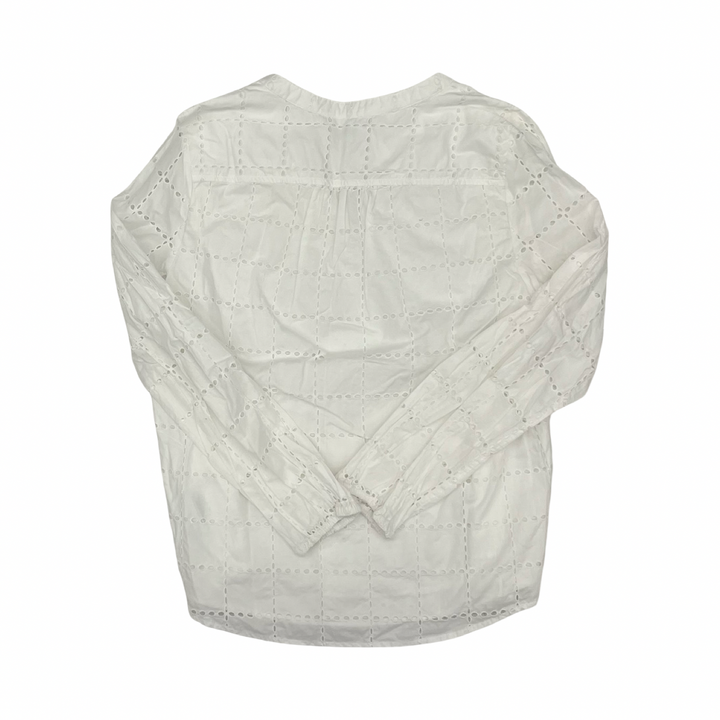 Blouse Ls By J. Crew In White, Size:M