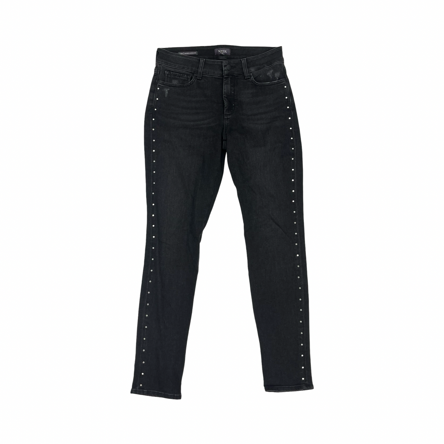 Jeans Skinny By Not Your Daughters Jeans In Black Denim, Size:6