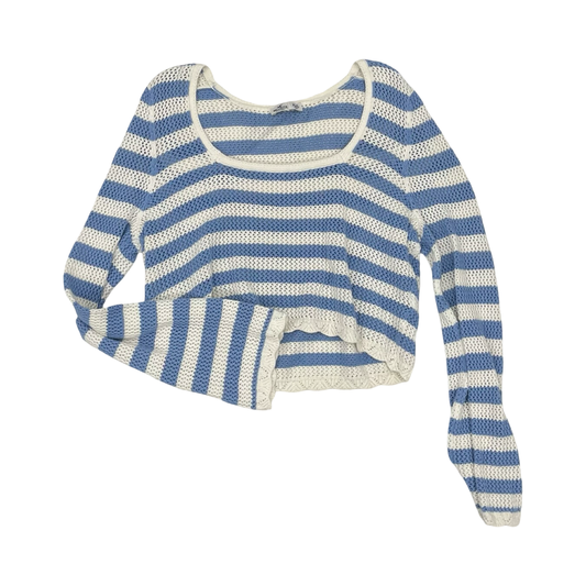 Sweater By Hollister In Blue & White, Size:Xxl