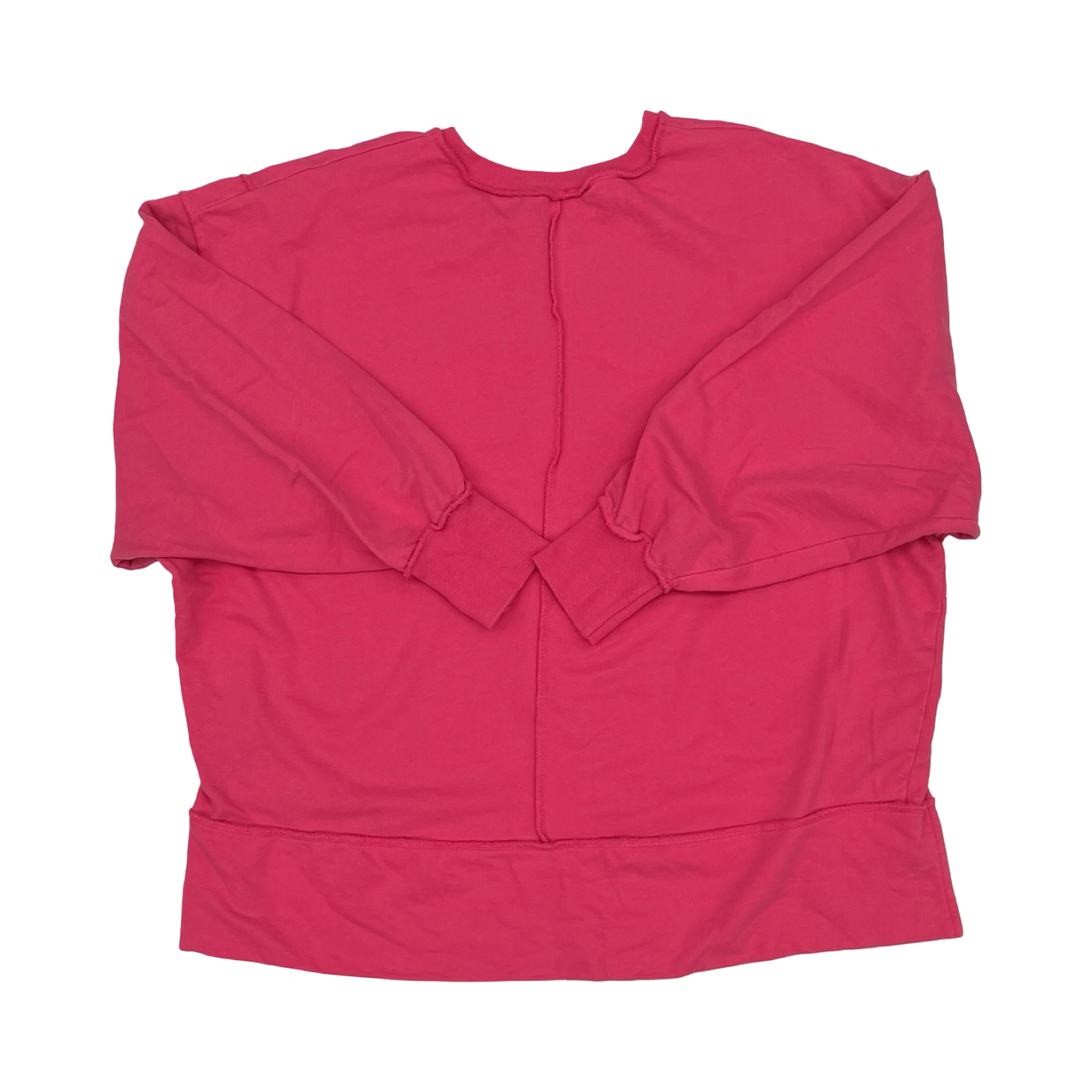Top Ls By Zenana In Pink, Size:Xl
