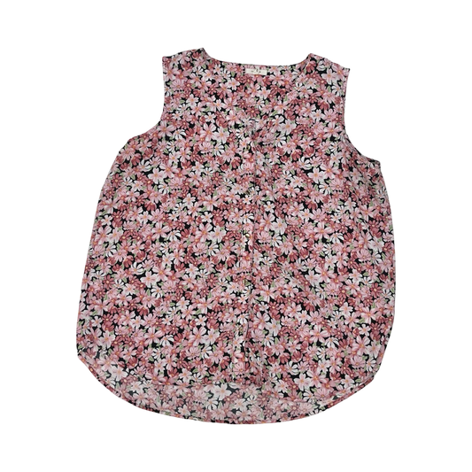 Blouse Sleeveless By Maurices In Pink, Size:Xxl