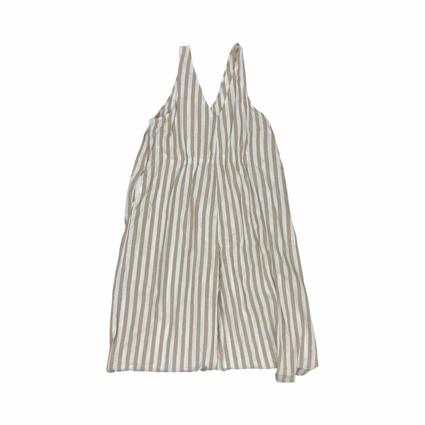 Mat Dress By Old Navy In Brown & Cream, Size:Xxl