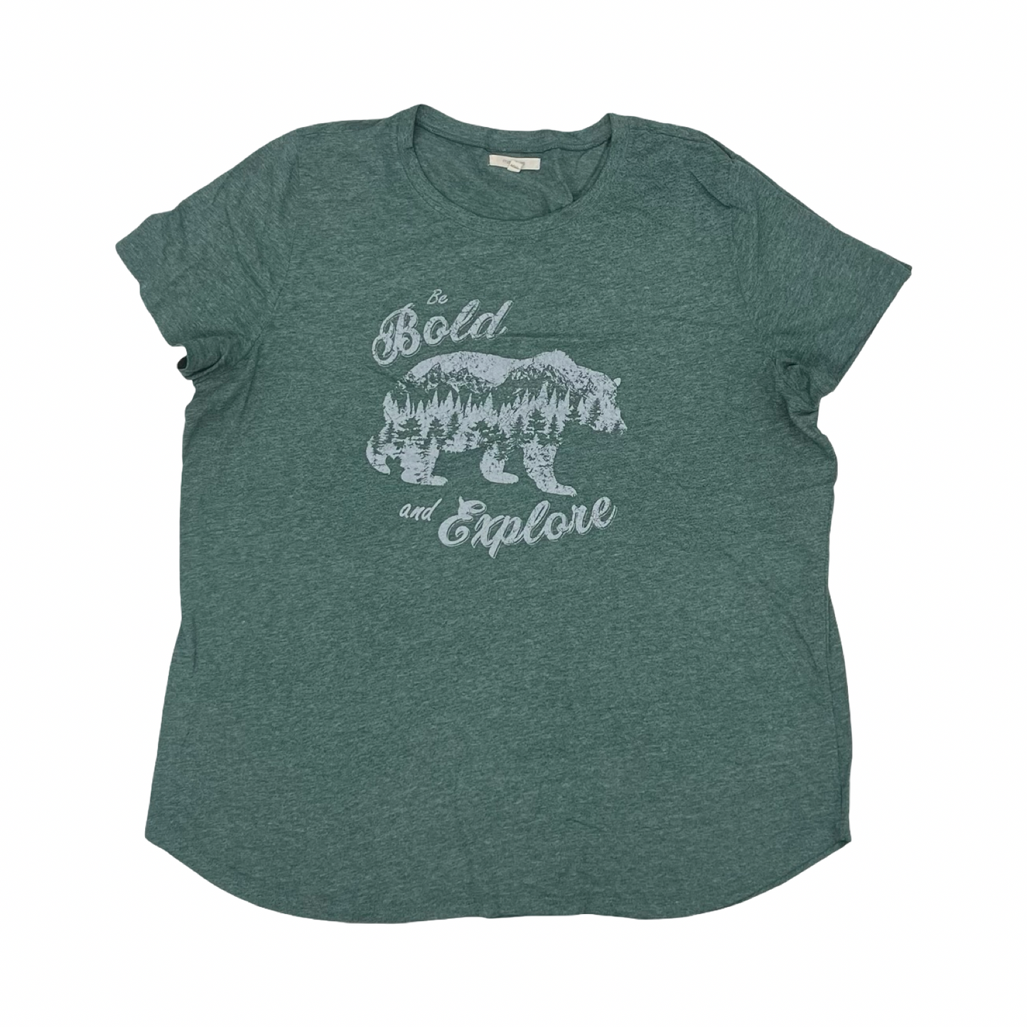 Top Ss By Maurices In Green, Size:Xxl