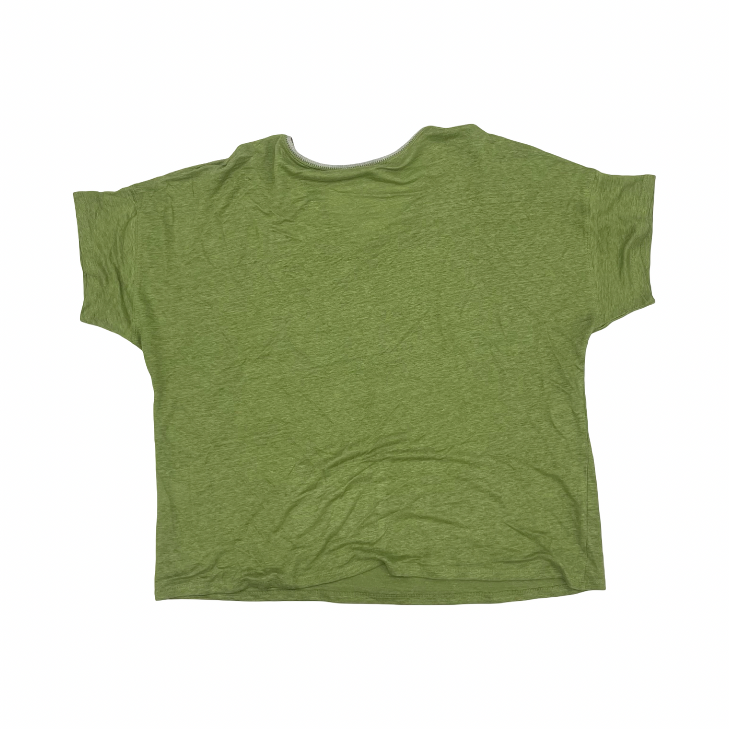 Top Ss By Chicos In Green, Size:Xxl