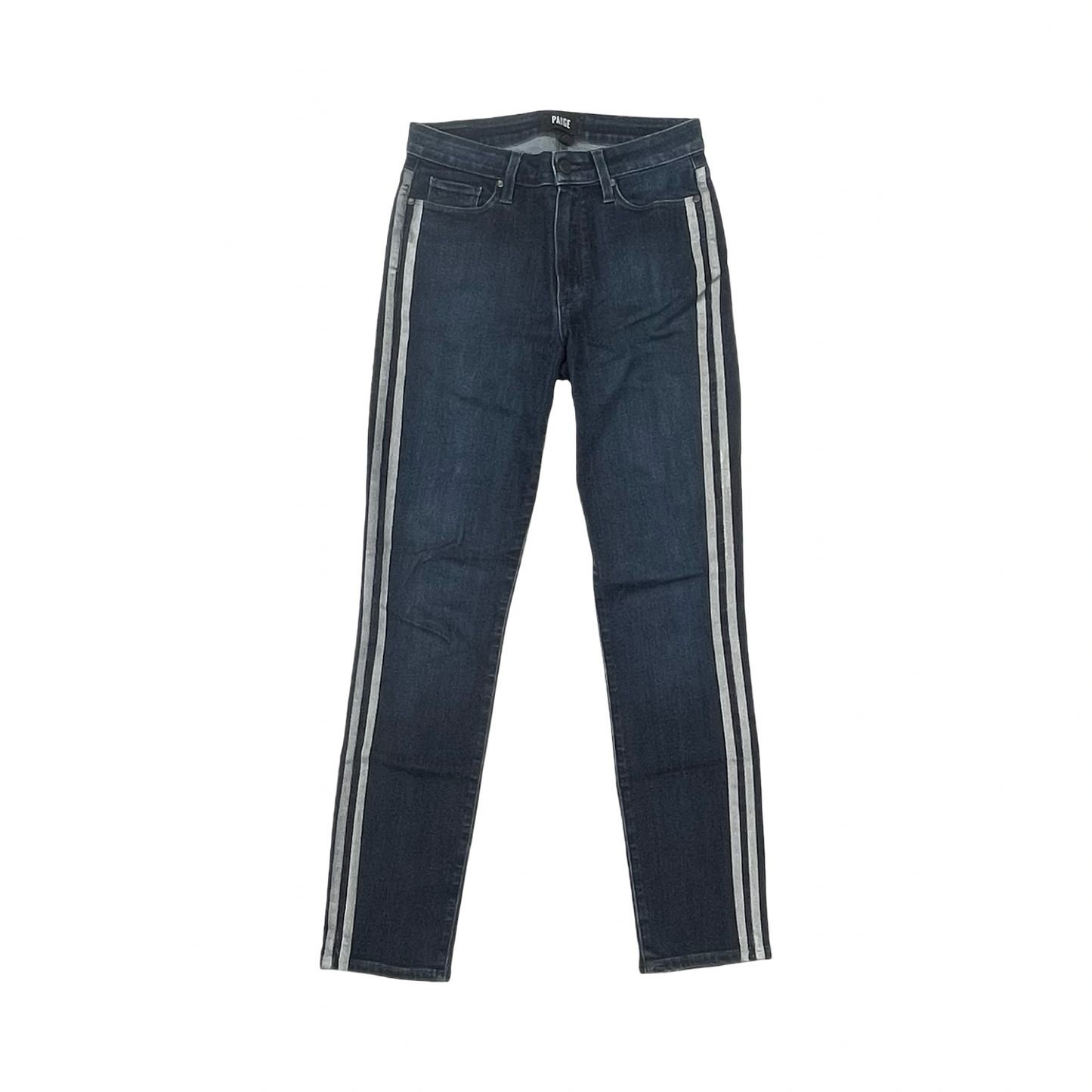 Jeans Skinny By Paige In Blue Denim, Size:6