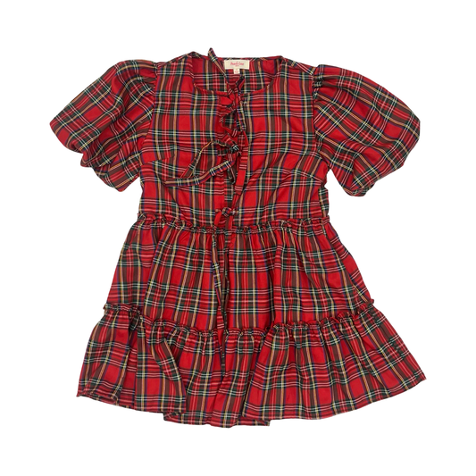 Dress Party Short By Peach Love Cream California In Red, Size:S