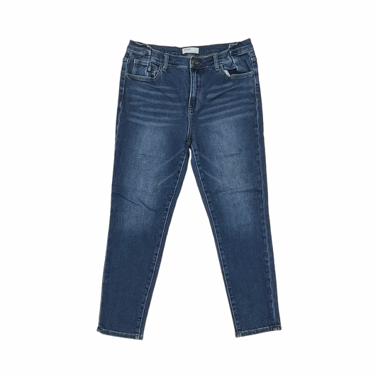 Jeans Skinny By Clothes Mentor In Blue Denim, Size:12