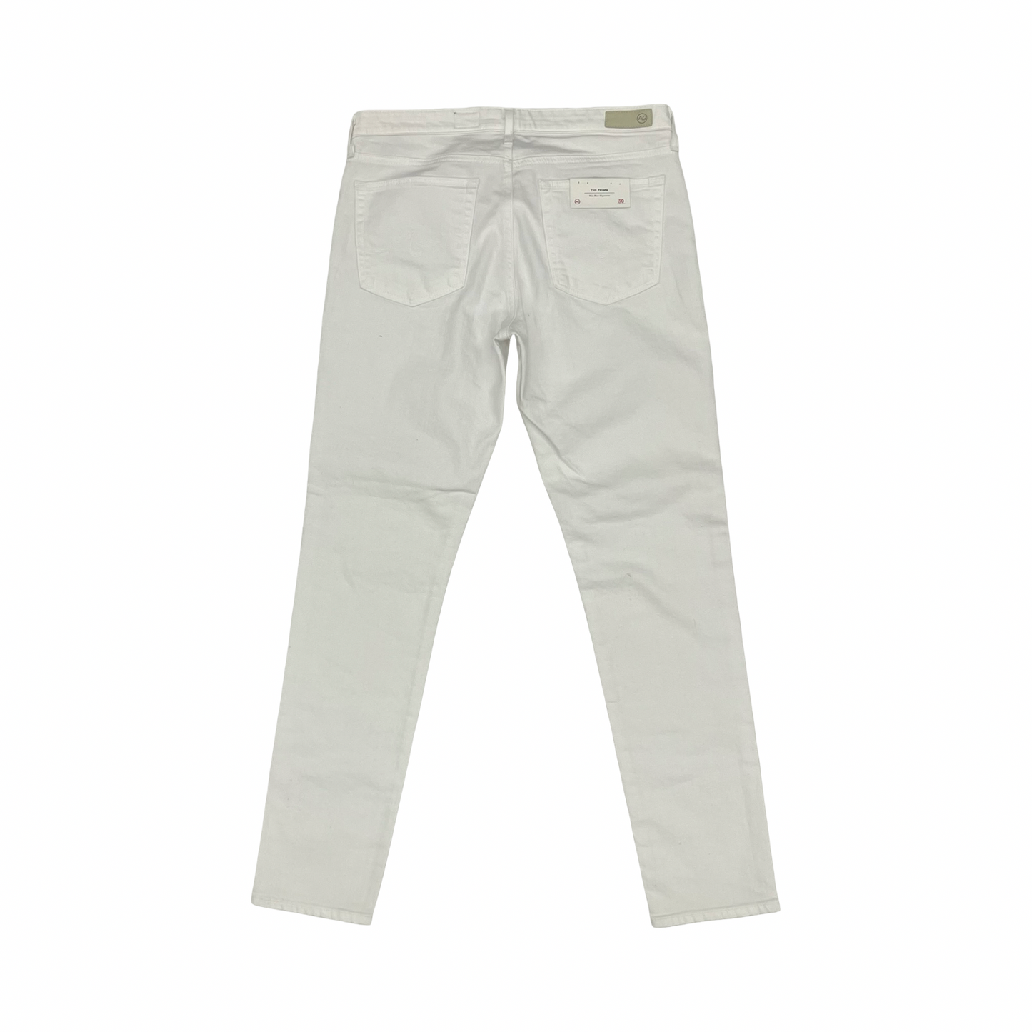 Jeans Straight By Adriano Goldschmied In White Denim, Size:10
