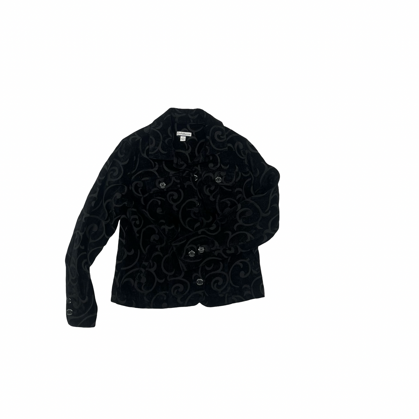 Blazer By Croft And Barrow In Black, Size:S
