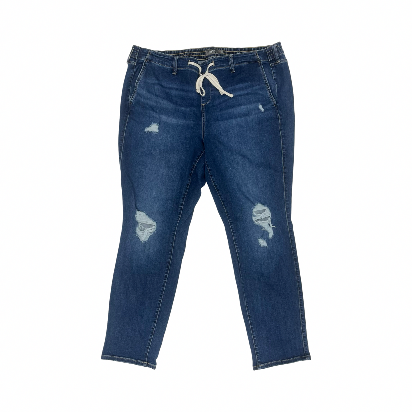 Jeans Skinny By Torrid In Blue Denim, Size:Xl