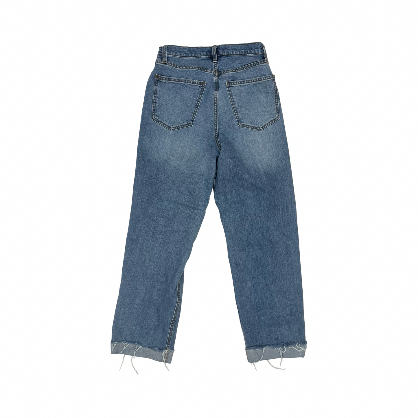Jeans Straight By Universal Thread In Blue Denim, Size:8