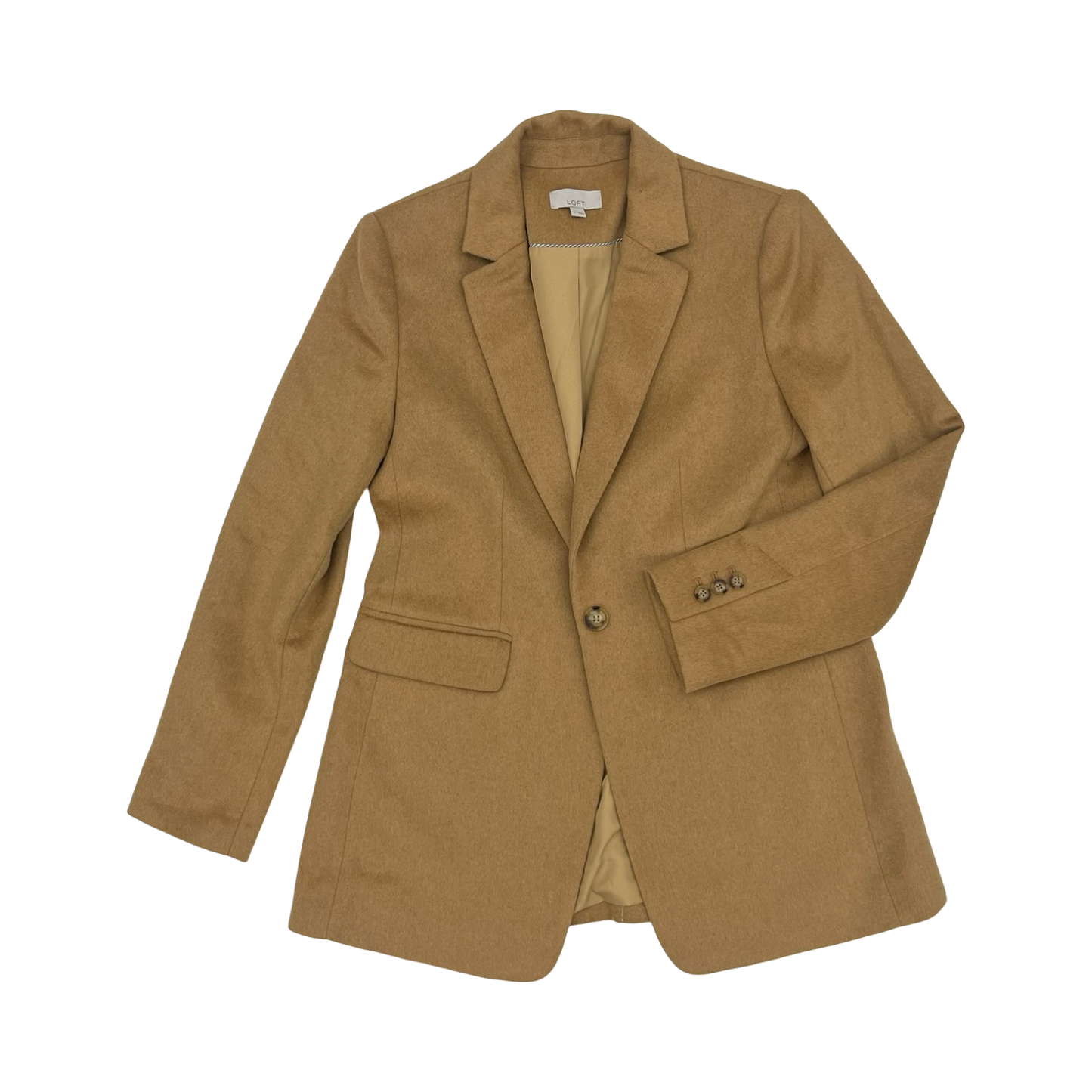 Blazer By Loft In Brown, Size:S