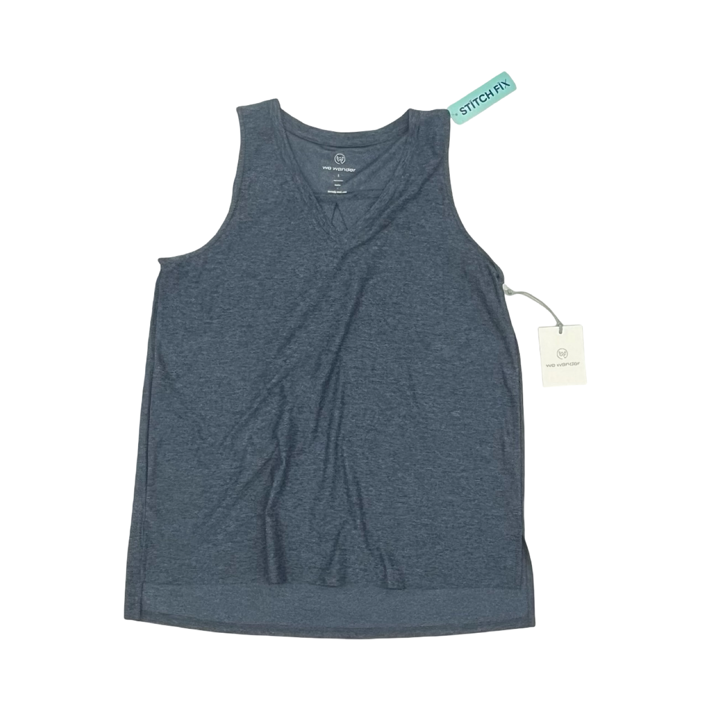 Athletic Tank Top By Clothes Mentor In Blue, Size:L
