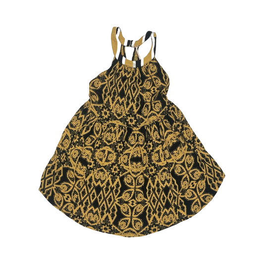 Blouse Sleeveless By Free People In Black & Brown, Size:Xs