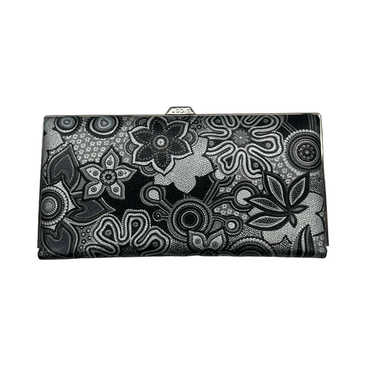 Wallet By Lodis In Silver, Size:Medium