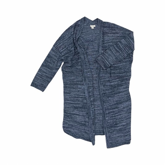 Cardigan By Pure Jill In Blue, Size:Xs