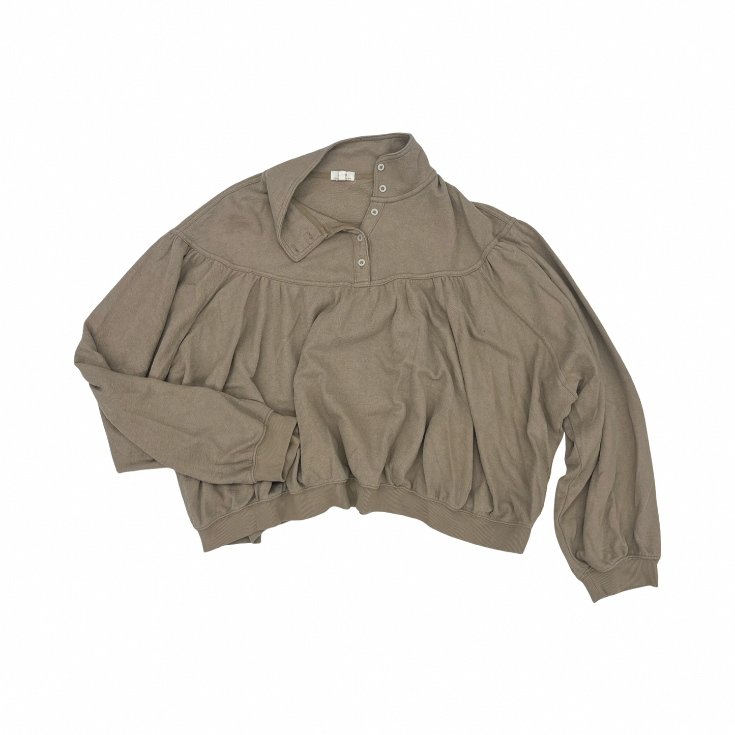 Top Ls By Aerie In Tan, Size:Xxl