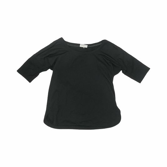 Athletic Top Ss By Calia In Black