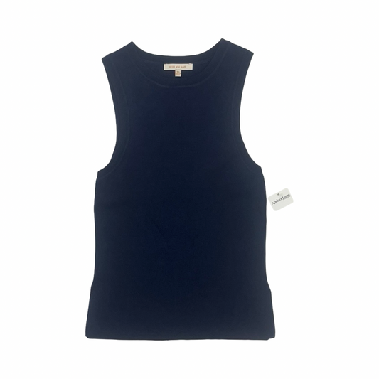 Top Sleeveless By Skies Are Blue In Navy, Size:Xs
