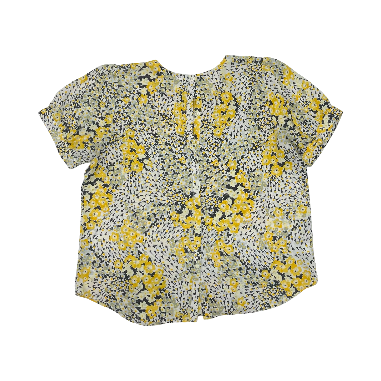 Blouse Ss By Logg In Yellow, Size:Xl