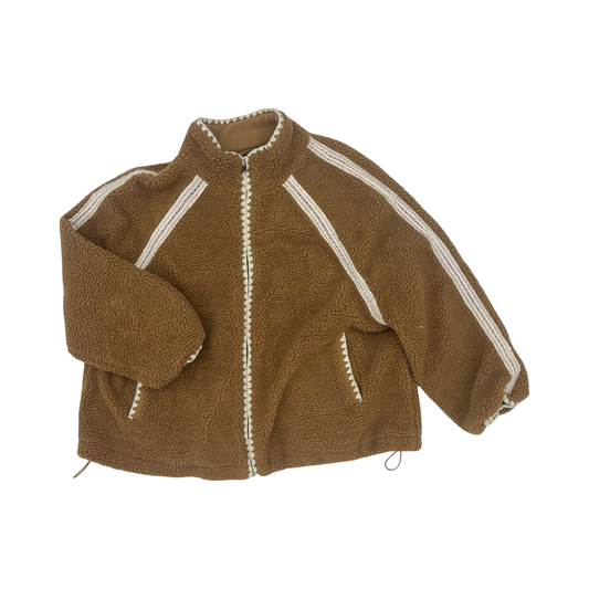 Jacket Faux Fur & Sherpa By And Now This In Brown, Size:2X