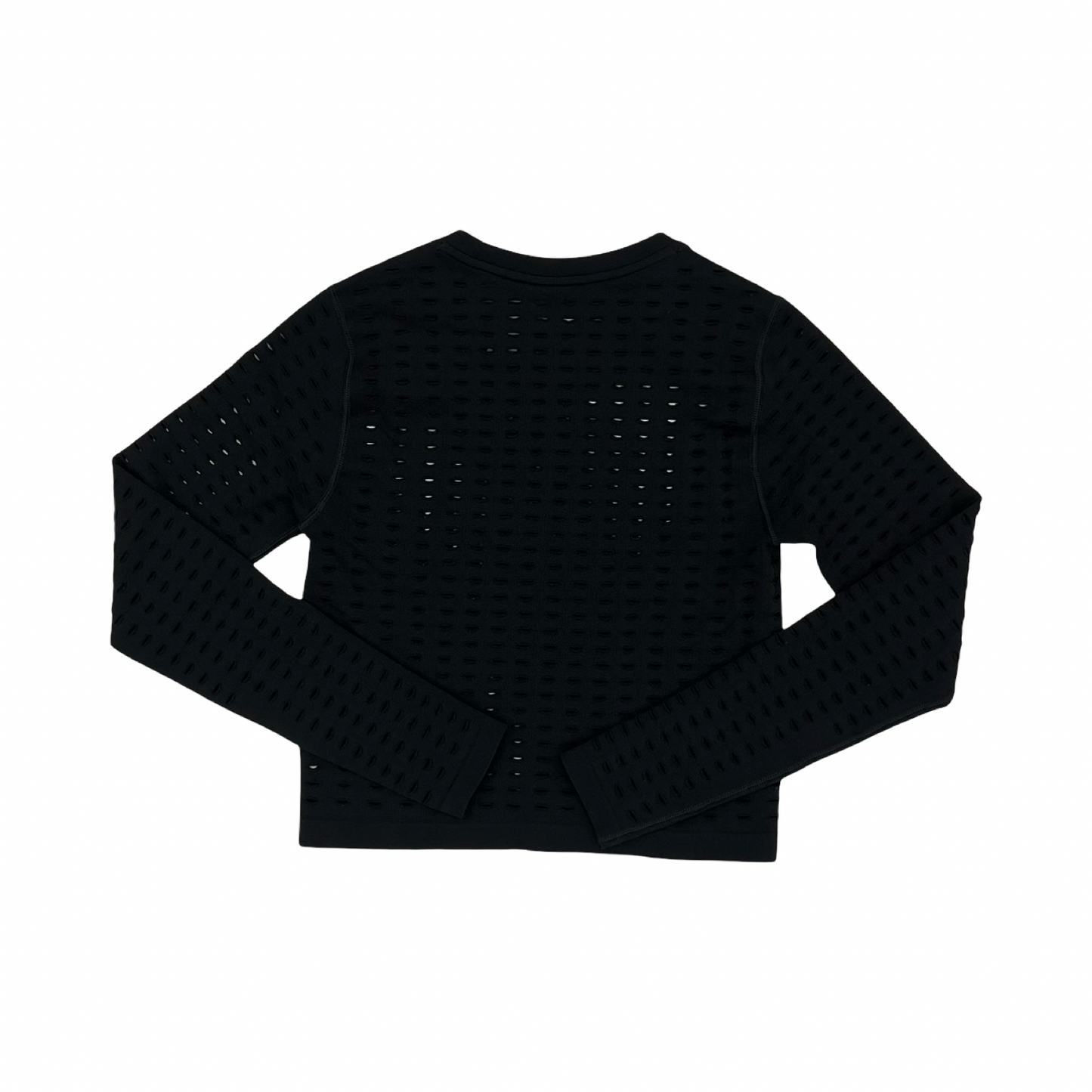 Athletic Top Ls Crewneck By Calia In Black, Size:L