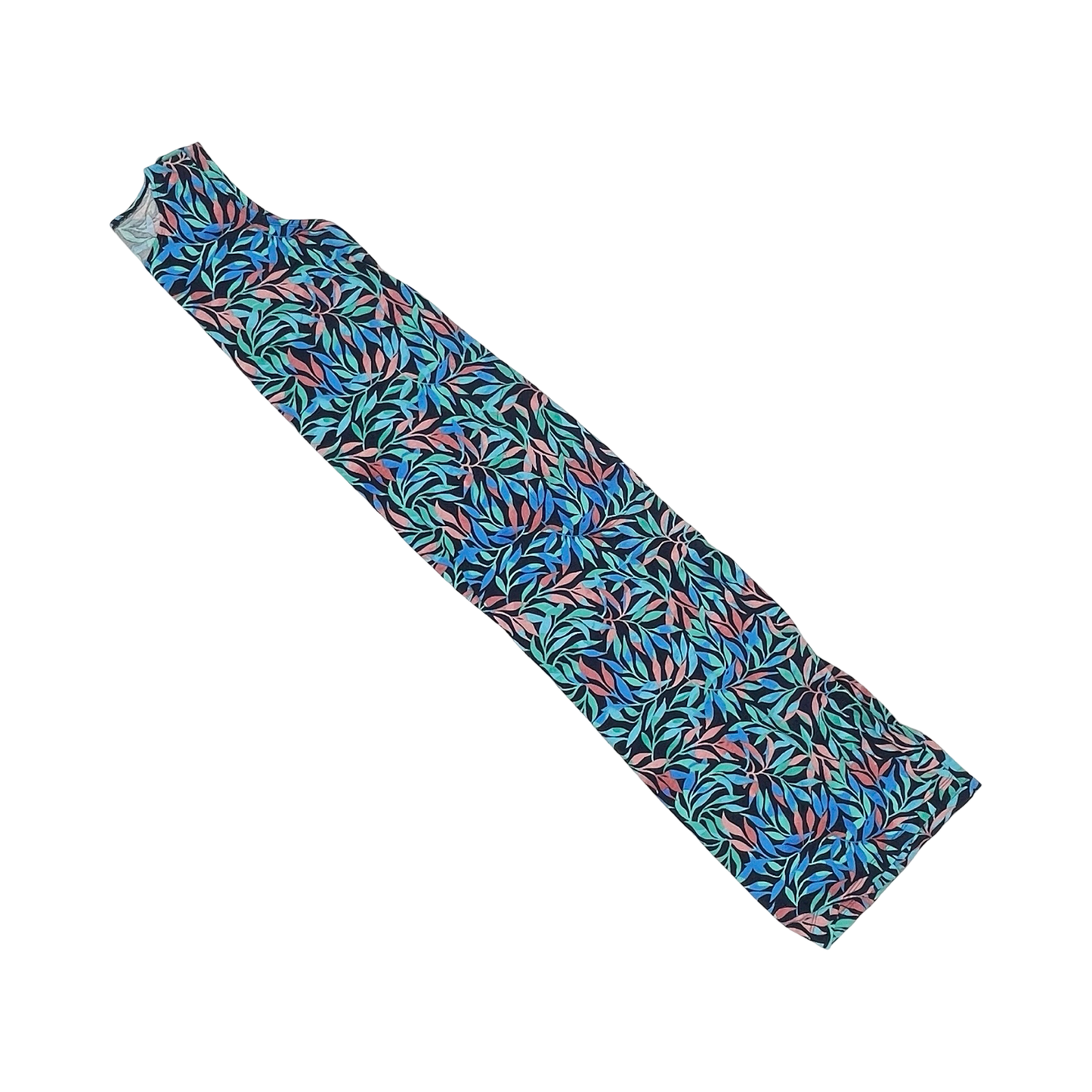 Dress Casual Maxi By Lands End In Multi, Size:M