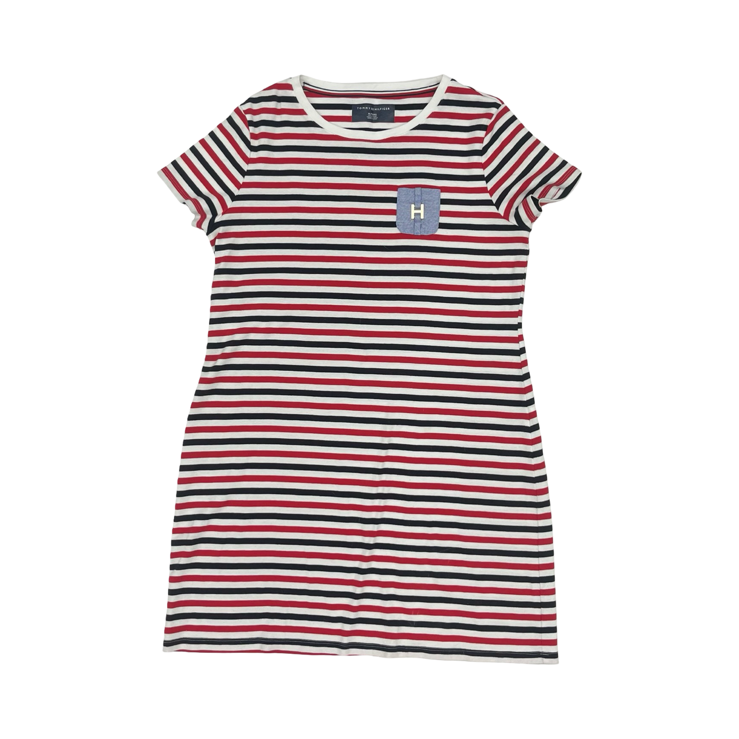 Dress Casual Short By Tommy Hilfiger In Blue & Red & White, Size:Xl